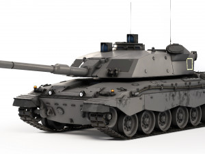 Tank Challenger 3 2022 3D Model
