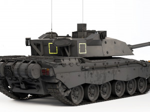 Tank Challenger 3 2022 3D 모델