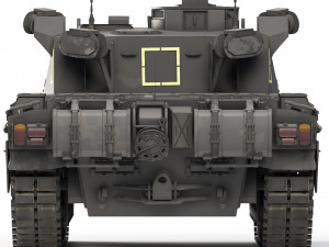 Tank Challenger 3 2022 3D 모델