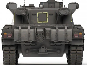 Tank Challenger 3 2022 3D Model