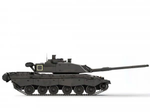 Tank Challenger 3 2022 3D Model