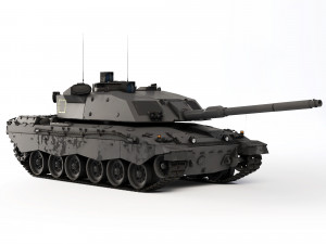 Tank Challenger 3 2022 3D 모델