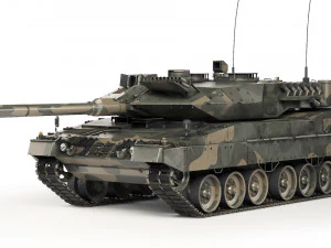 Танк Леопард 2А7 2006 р.в 3D Модель