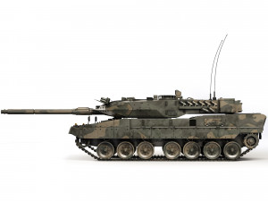 Tank Leopard 2A7 2006 Modelo 3D