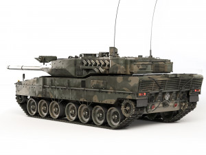Tank Leopard 2A7 2006 Modelo 3D