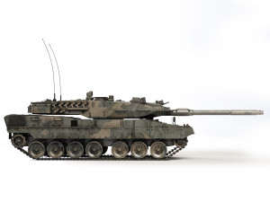 Tank Leopard 2A7 2006 Modelo 3D
