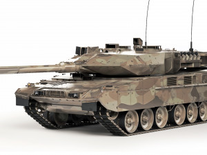 Tank Leopard 2A7V 2016 3D-Modell