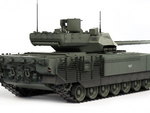 Tank T-14 Armata 2021 Modelo 3D