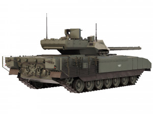 Tank T-14 Armata 2021 Modelo 3D