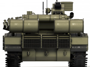 Tank T-64 BV 2017 3D Модель