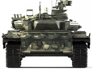 Tank T-72B3 2012 Modèle 3D