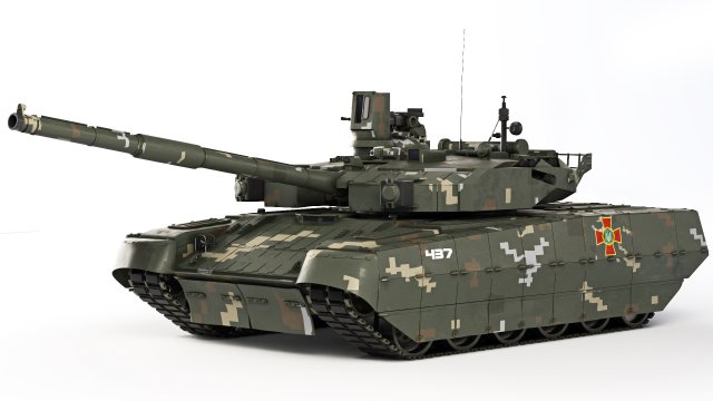 360 view of K2 Black Panther 3D model - 3DModels store