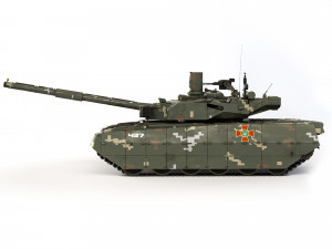 Tank T-84 Oplot-M 2010 3D Модель