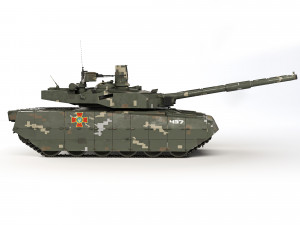 Tank T-84 Oplot-M 2010 3D Модель