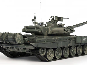 Tank T-90A 2010 3D Model