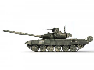 Tank T-90A 2010 3D Model