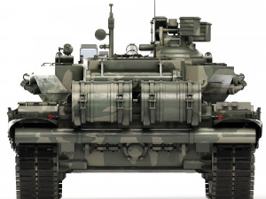 Tank T-90A 2010 Model 3D