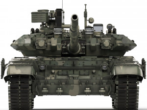 Tank T-90A 2010 Model 3D