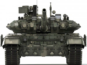 Tank T-90A 2010 3D Model