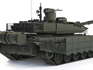 Tank T-90M 2020 3D Model