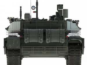 Tank T-90M 2020 3D Model