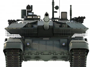 Tank T-90M 2020 3D Model