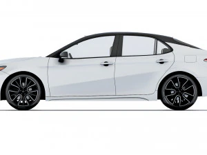 Toyota Camry XSE 2018 3D Model