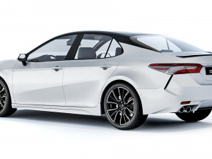 Toyota Camry XSE 2018 Modèle 3D