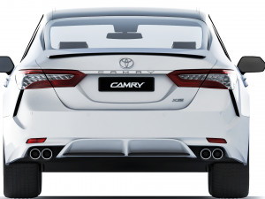 Toyota Camry XSE 2018 Modèle 3D