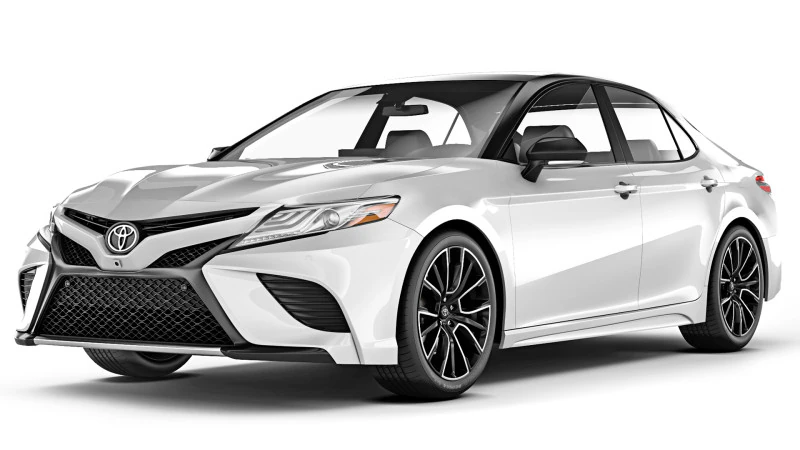 Toyota Camry XSE 2018 3D Model .c4d .max .obj .3ds .fbx .stl .blend 
