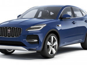 Jaguar E-Pace 2021 3D Model