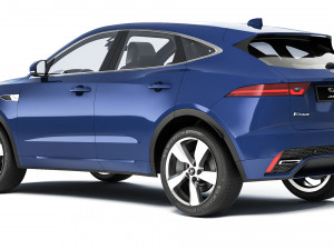Jaguar E-Pace 2021 3D Модель