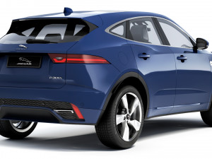Jaguar E-Pace 2021 3D Модель