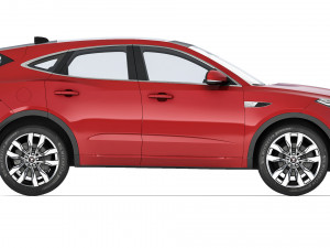 Jaguar E-Pace R-Dynamic 2021 3D Model