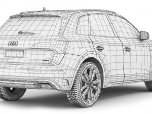 Audi Q5 S-Line 2022 Modelo 3D