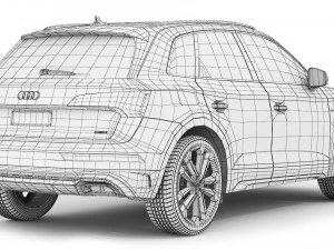 Audi Q5 S-Line 2022 3D Model