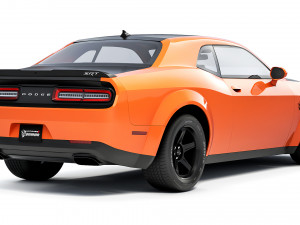 Dodge Challenger SRT Demon 2018 3D 模型