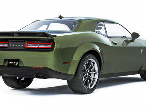 Dodge Challenger SRT Hellcat Red Eye 2021 3D 모델