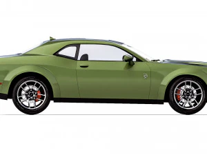 Dodge Challenger SRT Hellcat Red Eye 2021 3D Model