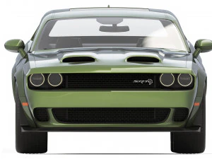 Dodge Challenger SRT Hellcat Red Eye 2021 3D Model
