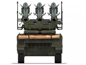 2K12 Kub SA-6 Gainful 1967 3D Model
