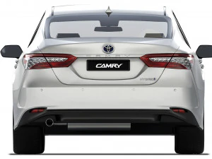 Toyota Camry Hybrid SE 2021 3D Model