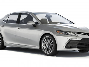 Toyota Camry Hybrid SE 2021 3D Model