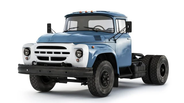 ZIL 130 V1 1980 3D Model .c4d .max .obj .3ds .fbx .stl .blend