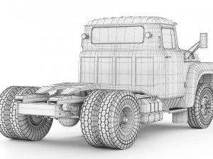 ZIL 130 V1 1980 3D Model