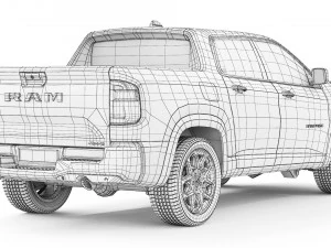 RAM Rampage Rebel 2024 3D Model