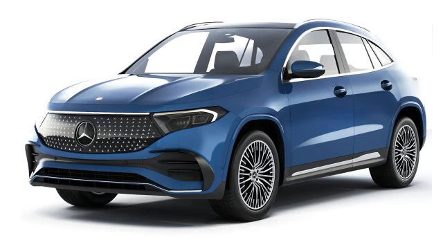 Mercedes-Benz EQA 2024 3D Model .c4d .max .obj .3ds .fbx .stl .blend 