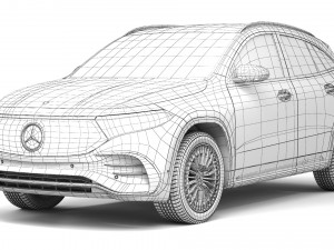 Mercedes-Benz EQA 2024 Model 3D