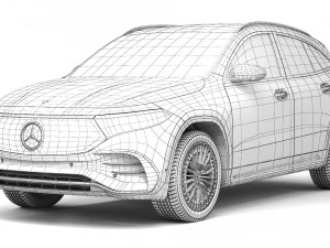 Mercedes-Benz EQA 2024 3D Model