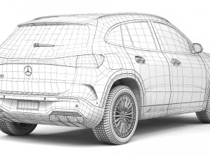 Mercedes-Benz EQA 2024 3D Model